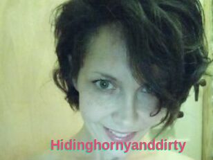 Hidinghornyanddirty