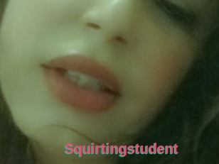 Squirtingstudent