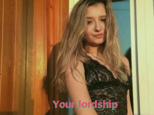 Your_lordship